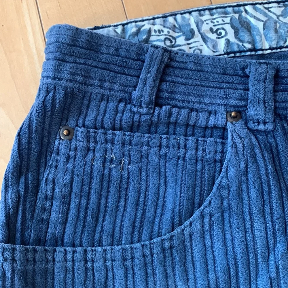 Men’s OP blue corduroy shorts - Picture 4 of 11